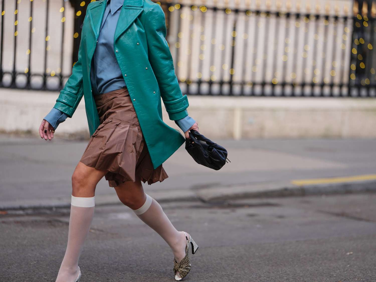 Teal Patent Trench Coat for a Statement Teal Patent Trench Coat for a Statement — Business Trip Outfits 2027