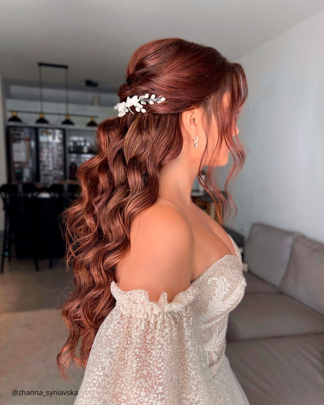 Reddish Brown Visual Idea Reddish Brown Visual Idea — Loose Wedding Hairstyles 2027