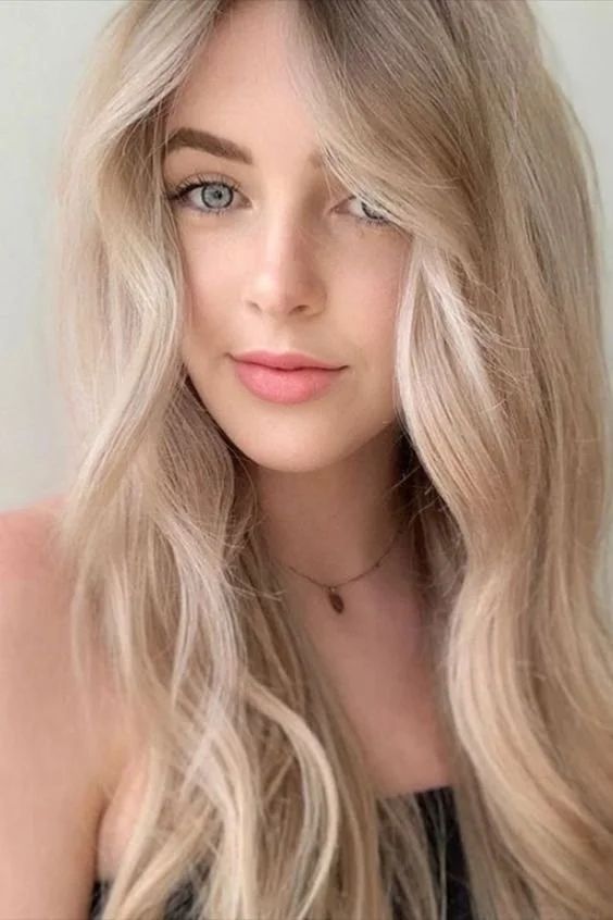 Creamy Blonde With Side-Swept Bangs — Blonde Hair 2027 for Pale Skin