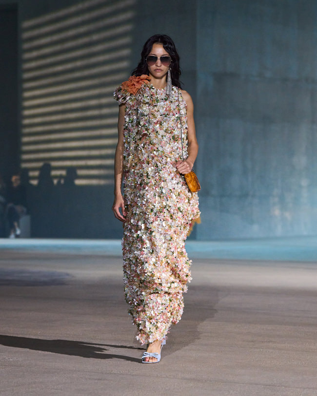 Artistic 3D Floral Appliqué Dress — Outfit Trends 2027