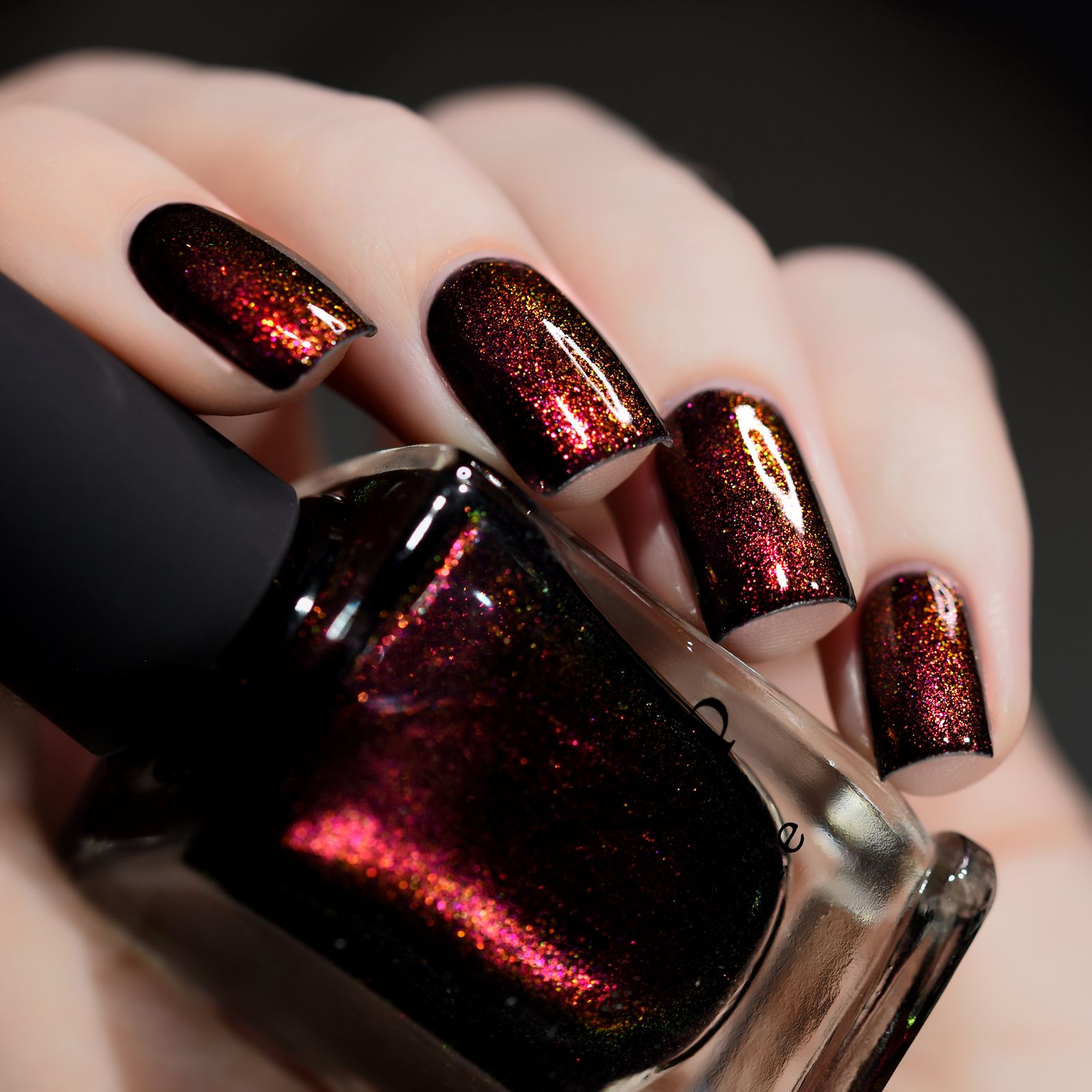 Black Base with Detailed Red Rose Art Black Base with Detailed Red Rose Art — Red and Black Nails 2027
