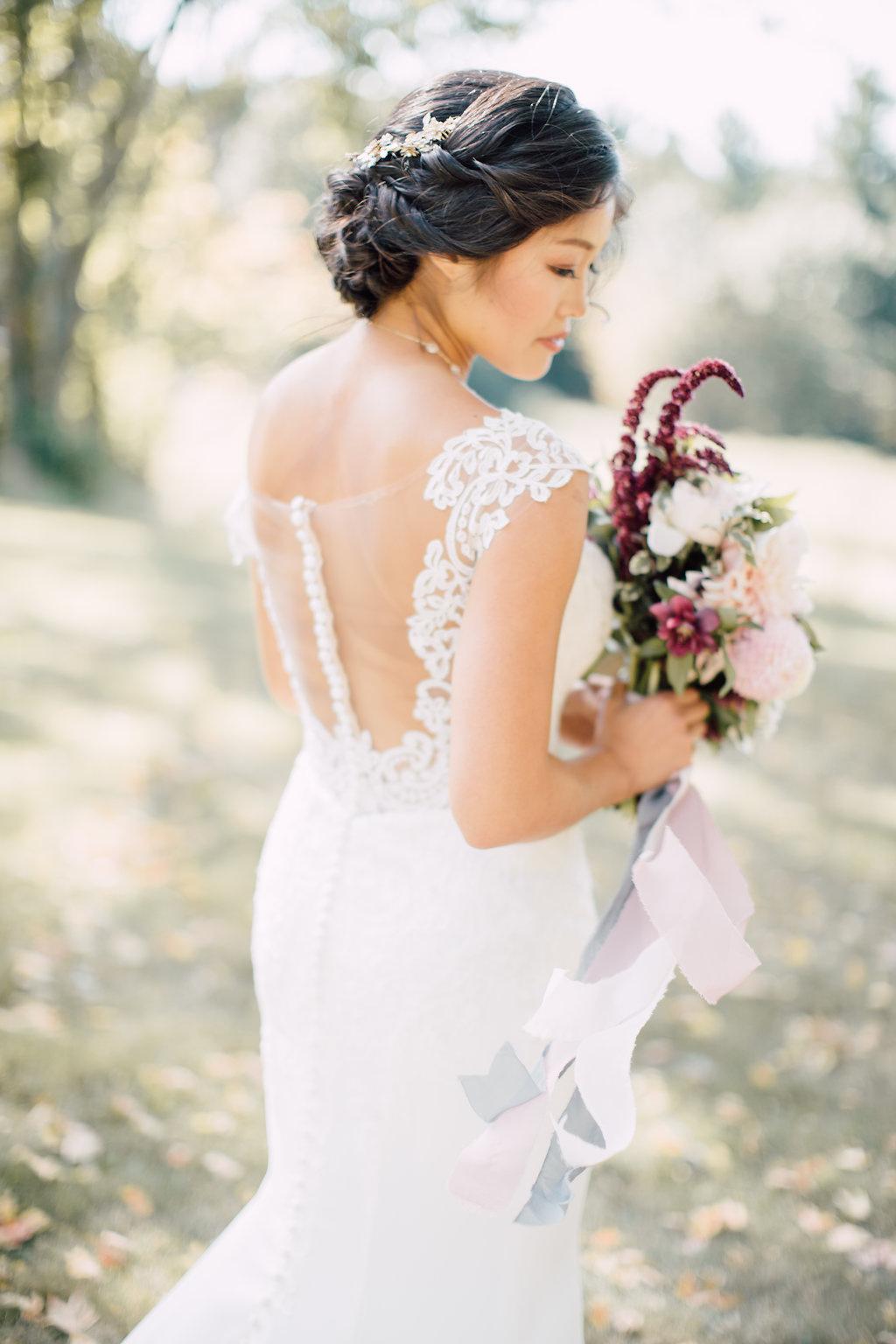 Elaborate Braided Updo With Floral Crown — Wedding Updos 2027