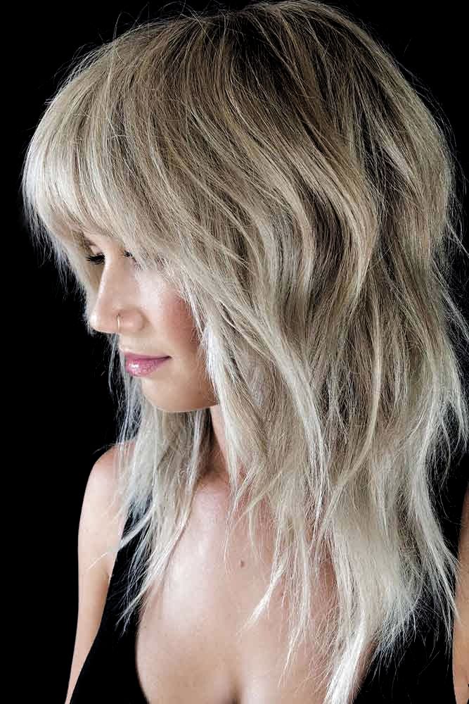 Platinum Blonde Shag With Face-Framing Layers Platinum Blonde Shag With Face-Framing Layers — Octopus Haircut 2027