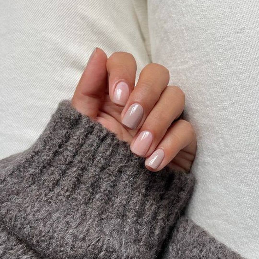 Visual Idea — Including A Soft Pink And A Muted Taupe Visual Idea — Including A Soft Pink And A Muted Taupe — Simple Gymnastics Nails 2027