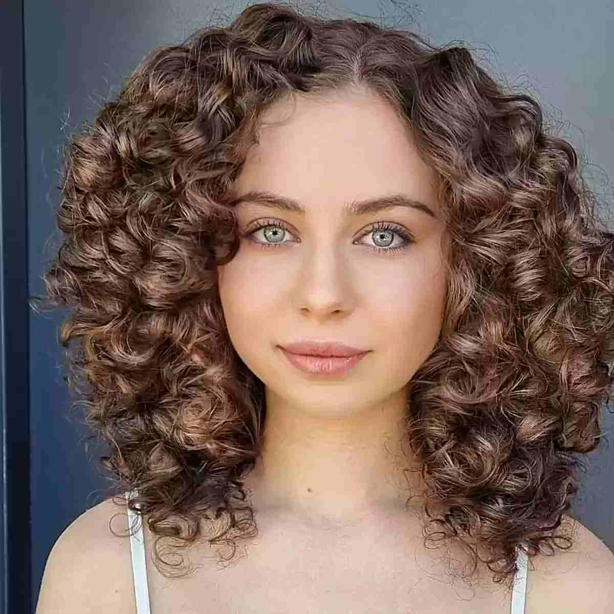 Collarbone Layers With Curtain Bangs Collarbone Layers With Curtain Bangs — 3A Curly Hairstyles 2027