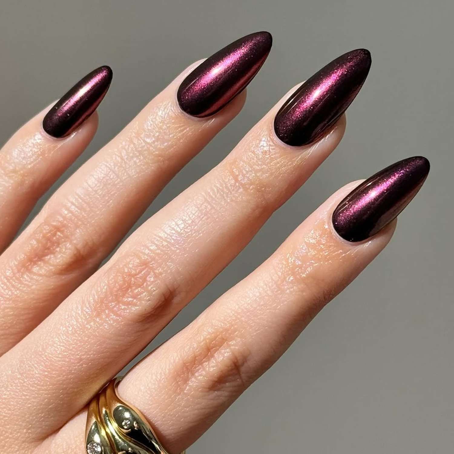 High-Shine Chrome Visual Idea High-Shine Chrome Visual Idea — Plum Nails 2027