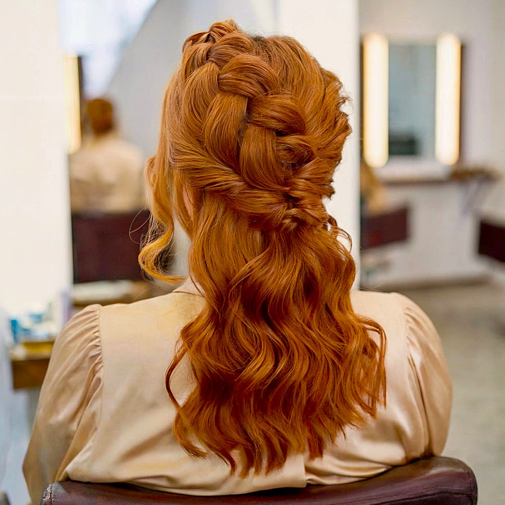 Complex Braided Half-Up Complex Braided Half-Up — Half Up Half Down 2027