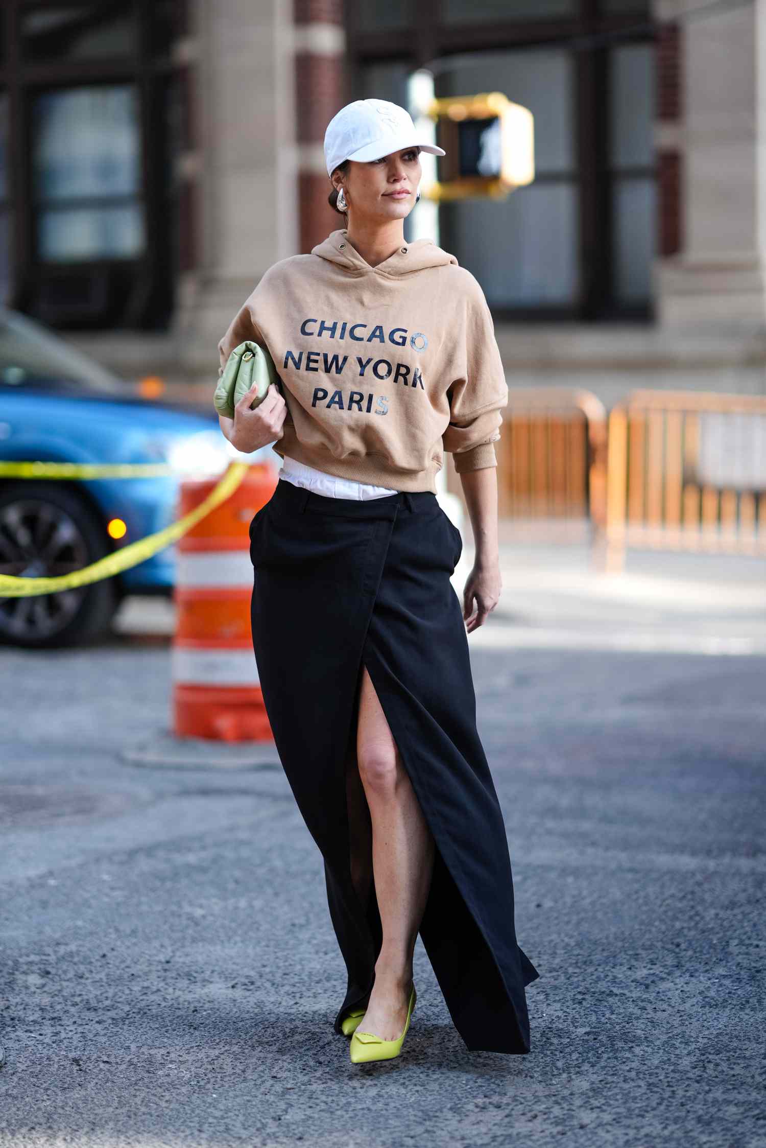 Unexpected Contrast: Graphic Hoodie and Maxi Skirt Unexpected Contrast: Graphic Hoodie and Maxi Skirt — Streetwear Outfits 2027