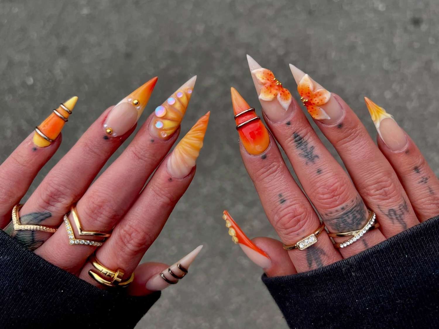 Visible Visual Idea Visible Visual Idea — Orange Summer Nails 2027