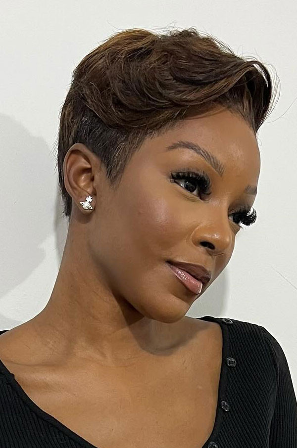 Ear Visual Idea — Pixie Cut 2027 for Black Women