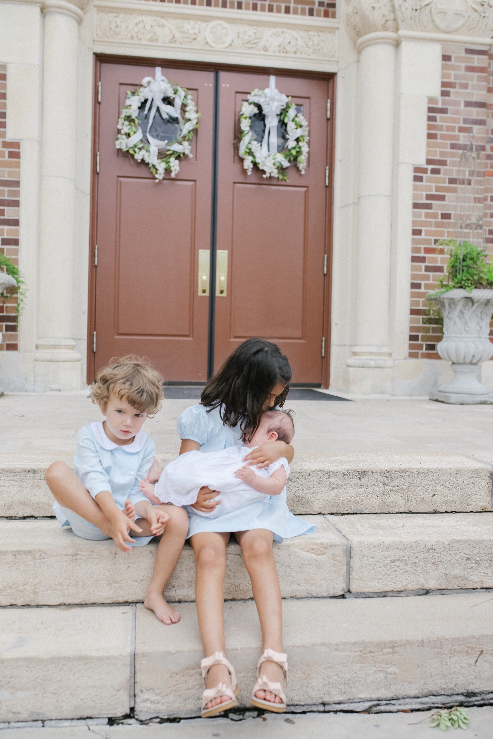 Adorable Matching Light Blue Outfits for Children — Sip and See Outfits 2027