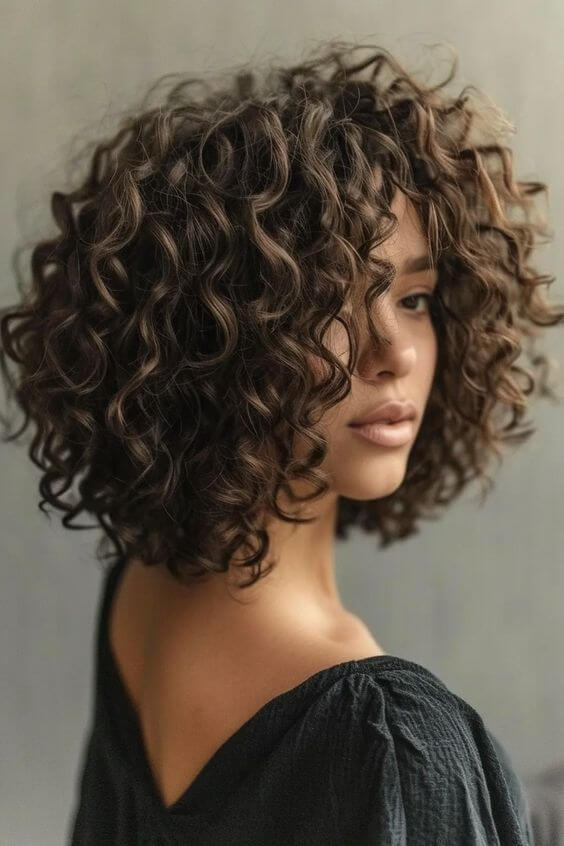 Chic Italian Bob With Straight Curtain Bangs Chic Italian Bob With Straight Curtain Bangs — Italy Hairstyles 2027