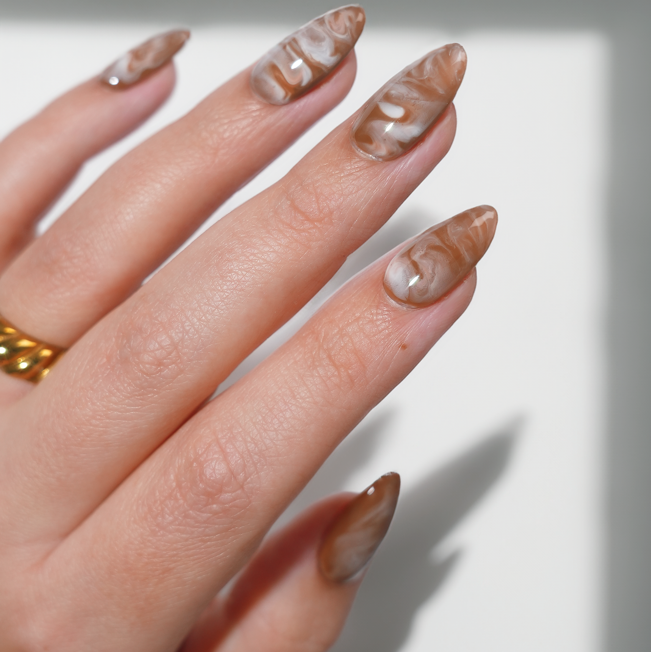 Dramatic Marble Stiletto Nails — Nails 2027 for Women Over 40