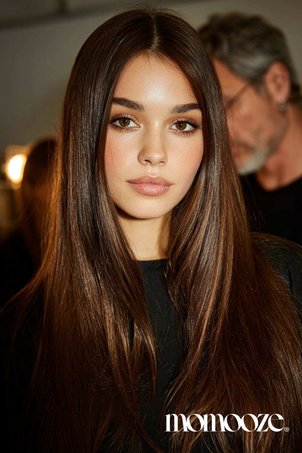 Visual Idea — A Woman With Long True Winter Hair Color 2027