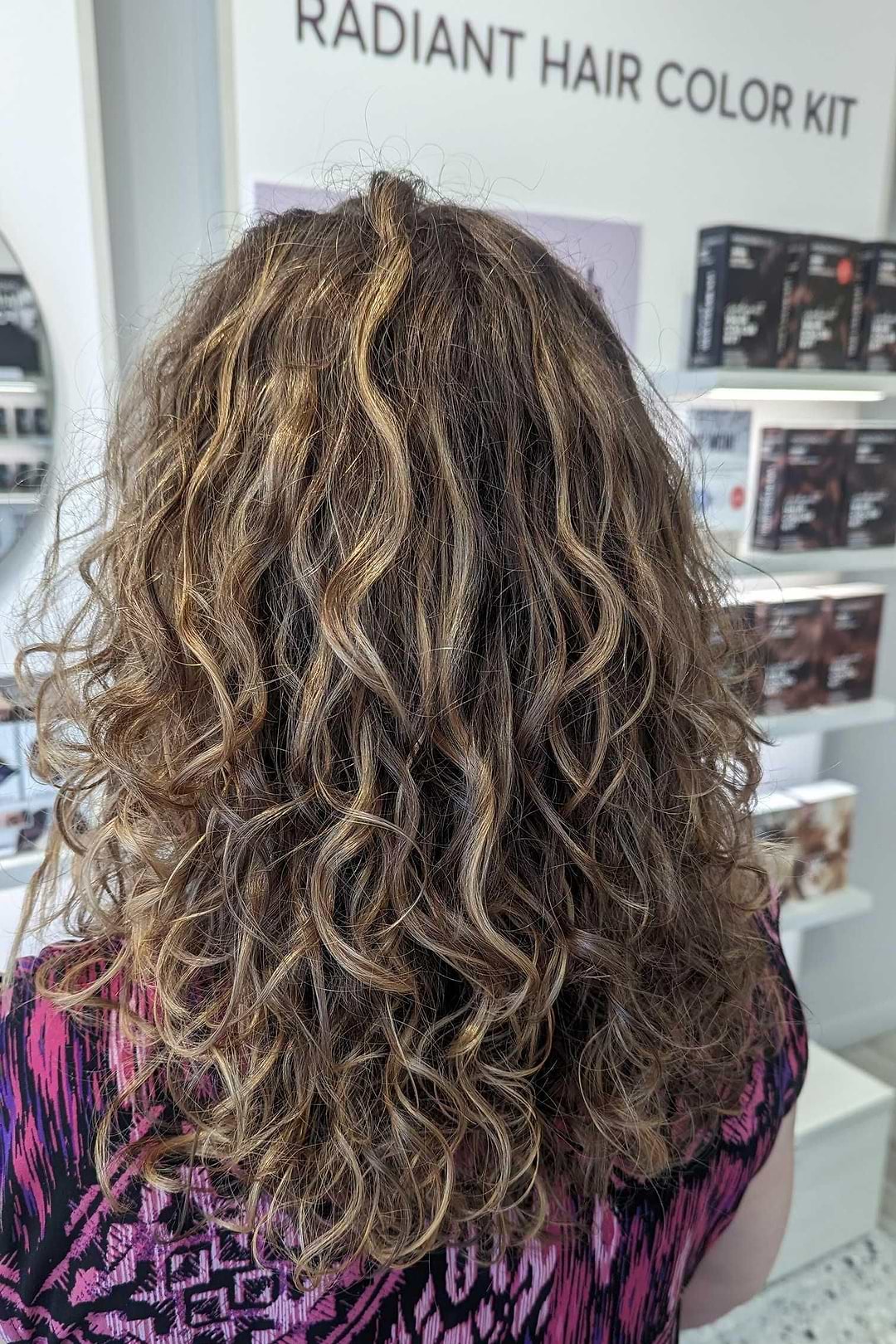 Collarbone Medium Brown Balayage Collarbone Medium Brown Balayage — Hair Color 2027 for Curly Hair