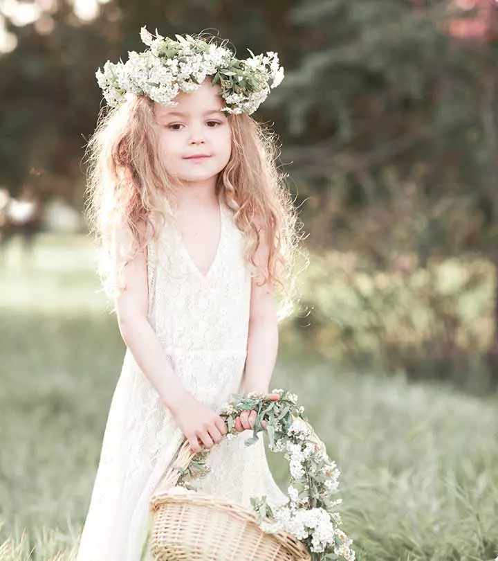Light Brown Waves With Side-Swept Bangs Light Brown Waves With Side-Swept Bangs — Little Girl Hairstyles 2027
