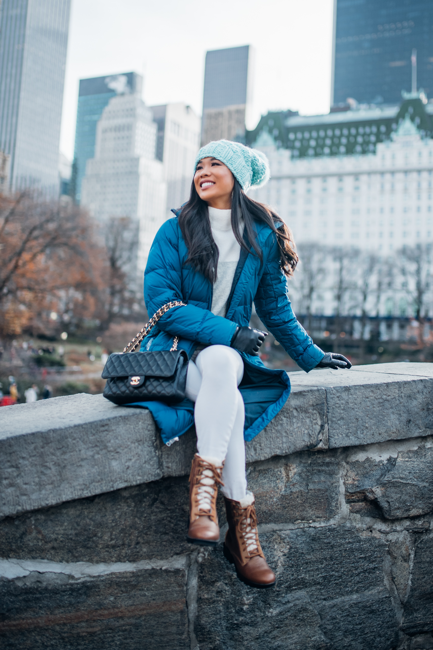 Teal Puffer Coat for Cozy Winter Style Teal Puffer Coat for Cozy Winter Style — Winter Blue Outfits 2027