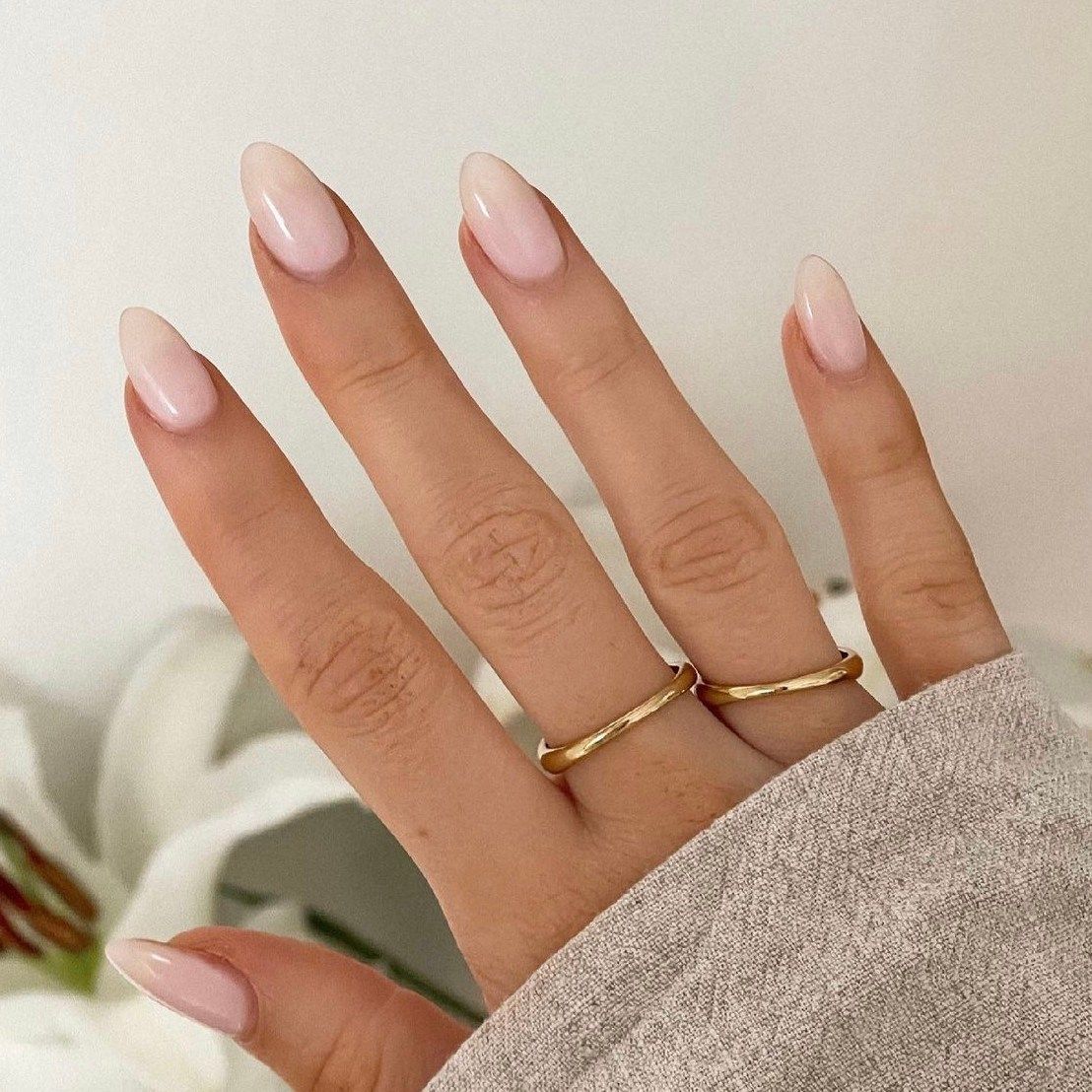 Subtle Pink Sheer Nude Almonds Subtle Pink Sheer Nude Almonds — Realtor Nails 2027