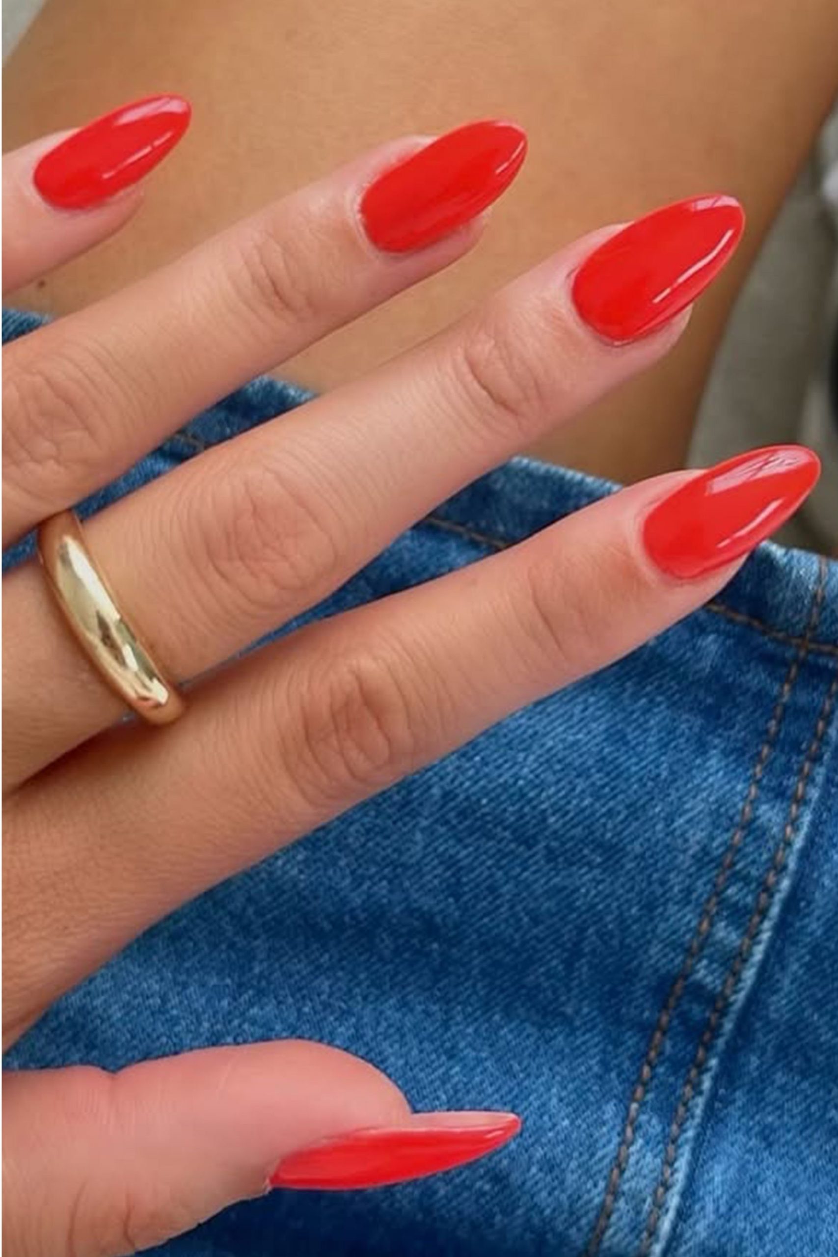 Vibrant Opaque Red Gloss Vibrant Opaque Red Gloss — Summer Nail Trends 2027