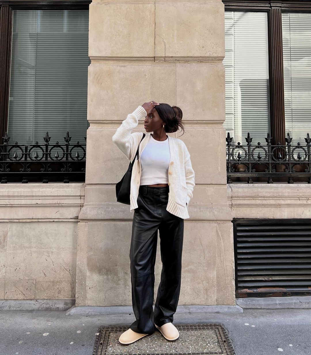 Elevated Comfort: Leather Trousers for Daily Errands Elevated Comfort: Leather Trousers for Daily Errands — Errands Outfits 2027