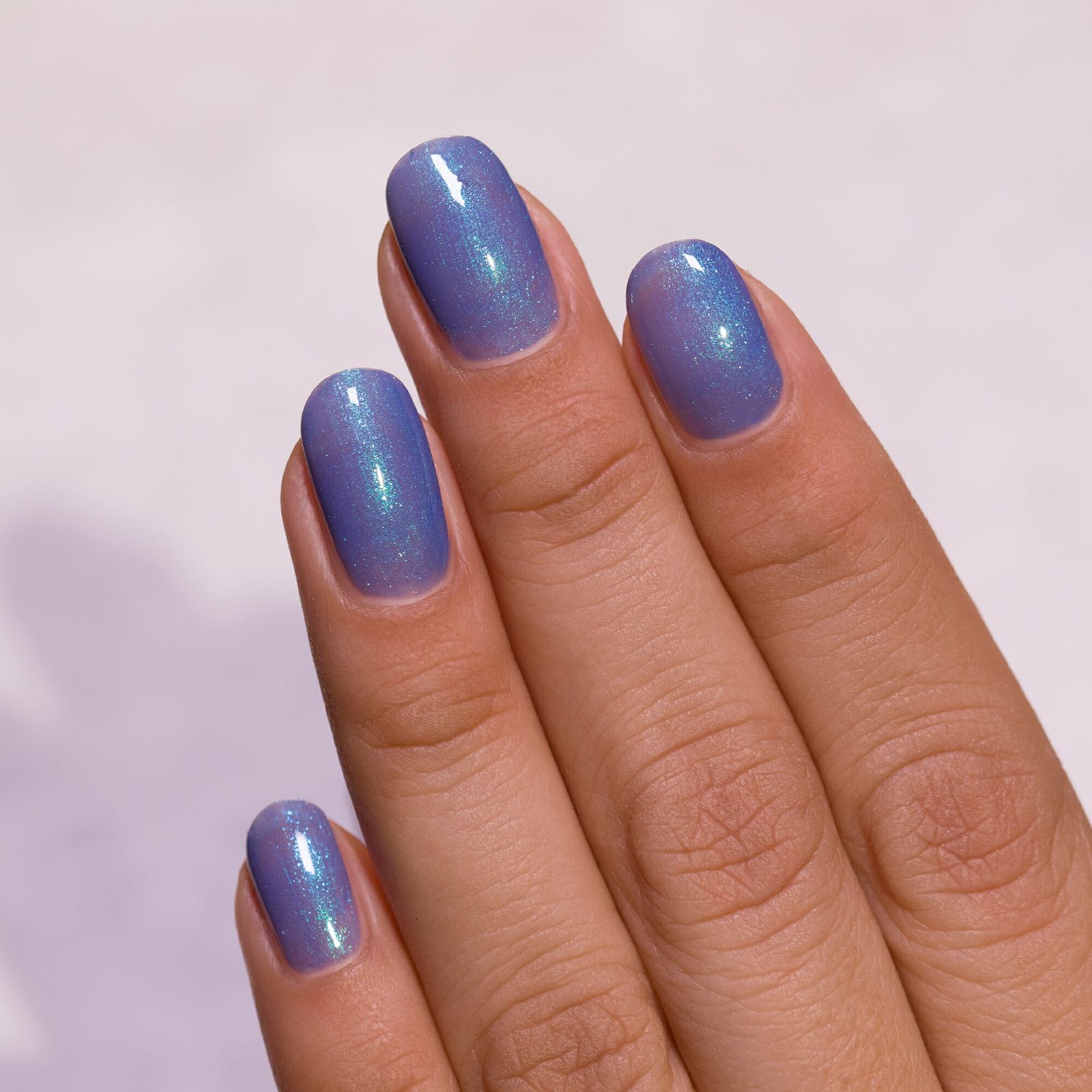 Wallflower - Periwinkle Purple Shimmer Nail Polish