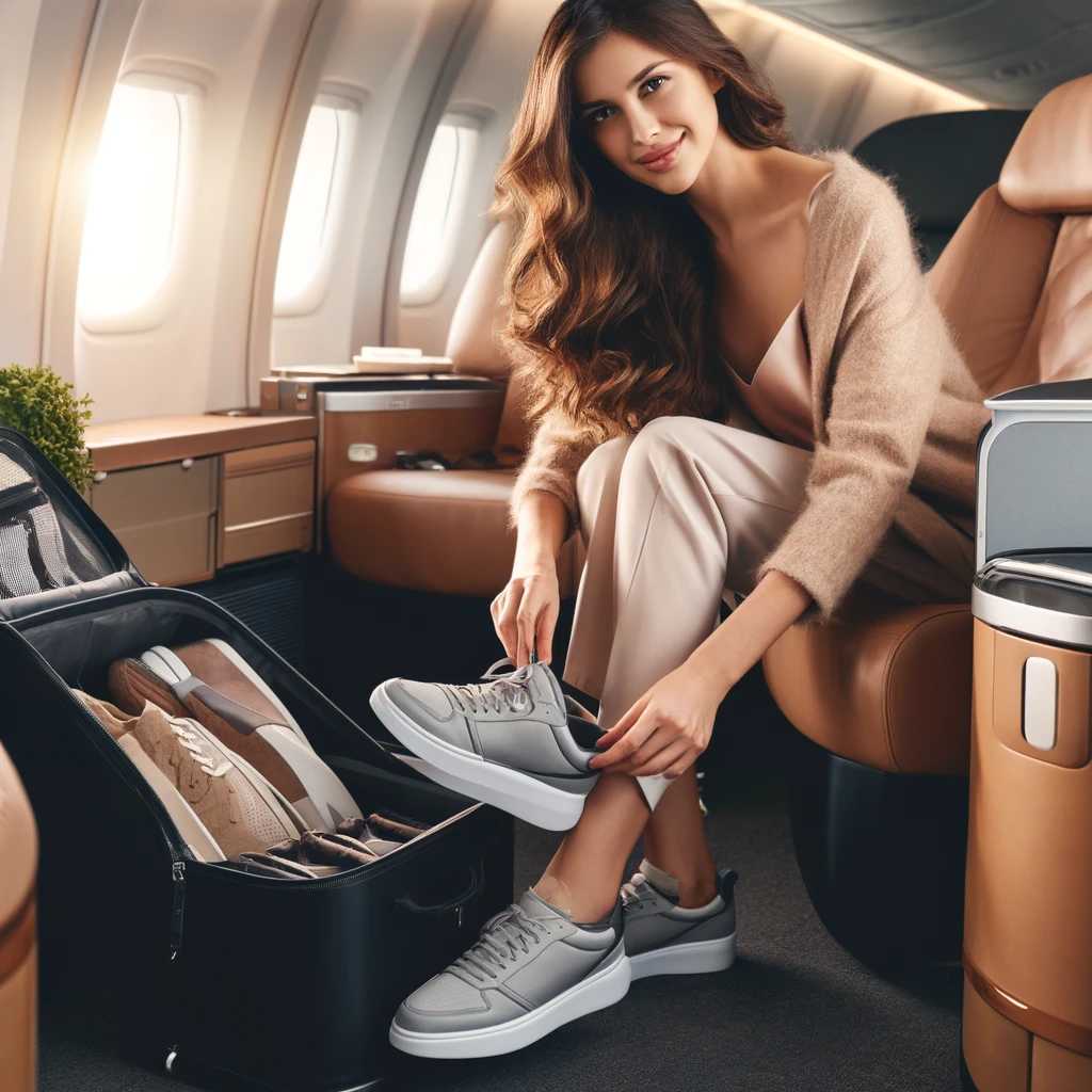 Beige Slip Dress and Cardigan for Relaxed Travel Beige Slip Dress and Cardigan for Relaxed Travel — Business Trip Outfits 2027