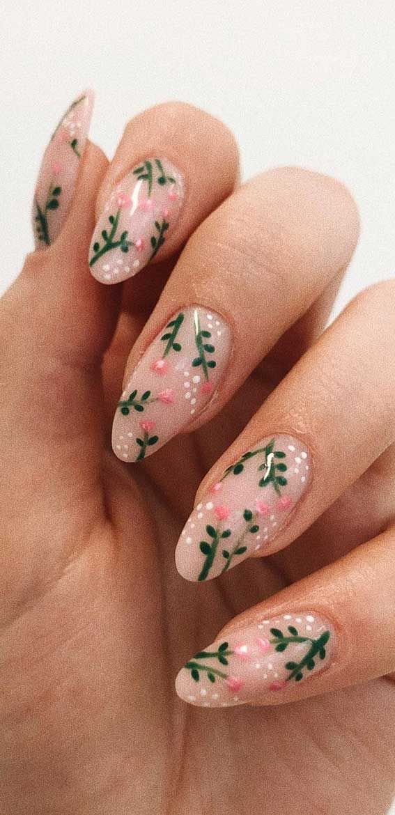 Spring Summer Visual Idea Spring Summer Visual Idea — Long Floral Nails 2027