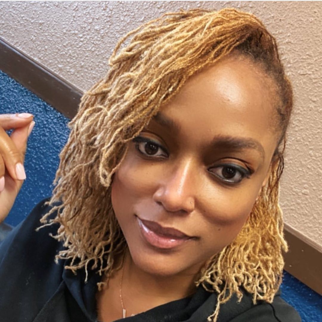 Chin-Length Visual Idea — Blonde Locs 2027