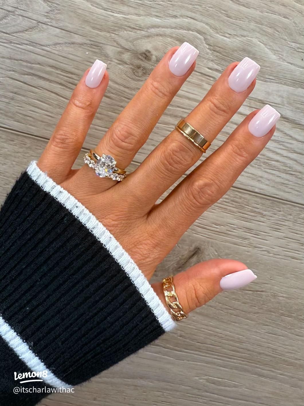 Short Square Milky Pink Wide Beds Short Square Milky Pink Wide Beds — Nails 2027 for Wide Nail Beds