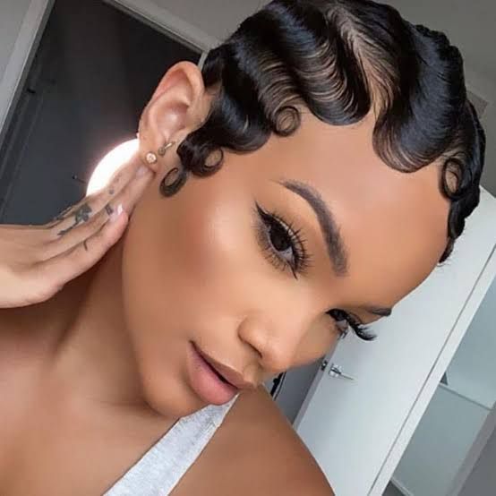 Sleek Fine Hair Pixie Wave Crop Sleek Fine Hair Pixie Wave Crop — Finger Waves 2027