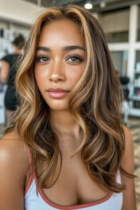Visual Idea — Creating Dimension Warm Brown Hair 2027