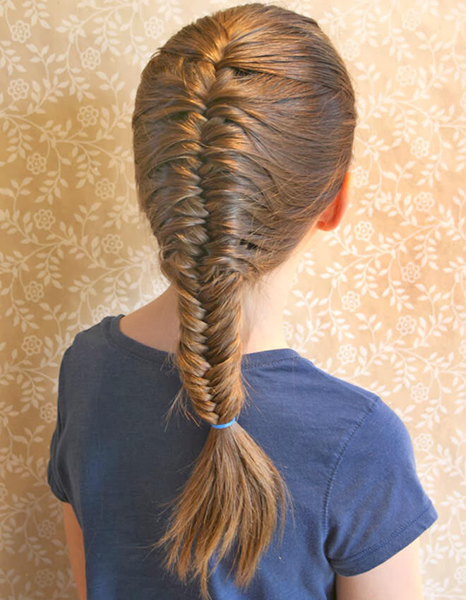 Back View Visual Idea Back View Visual Idea — Easy School Hairstyles 2027