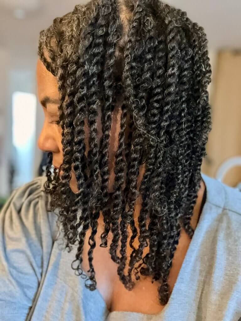 Dark Grey Black Visual Idea Dark Grey Black Visual Idea — Twists Easy Hairstyles 2027