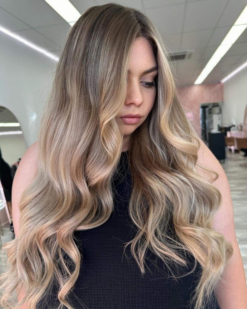 Dimensional Ash Blonde With Balayage — Blonde Hair 2027 for Hazel Eyes