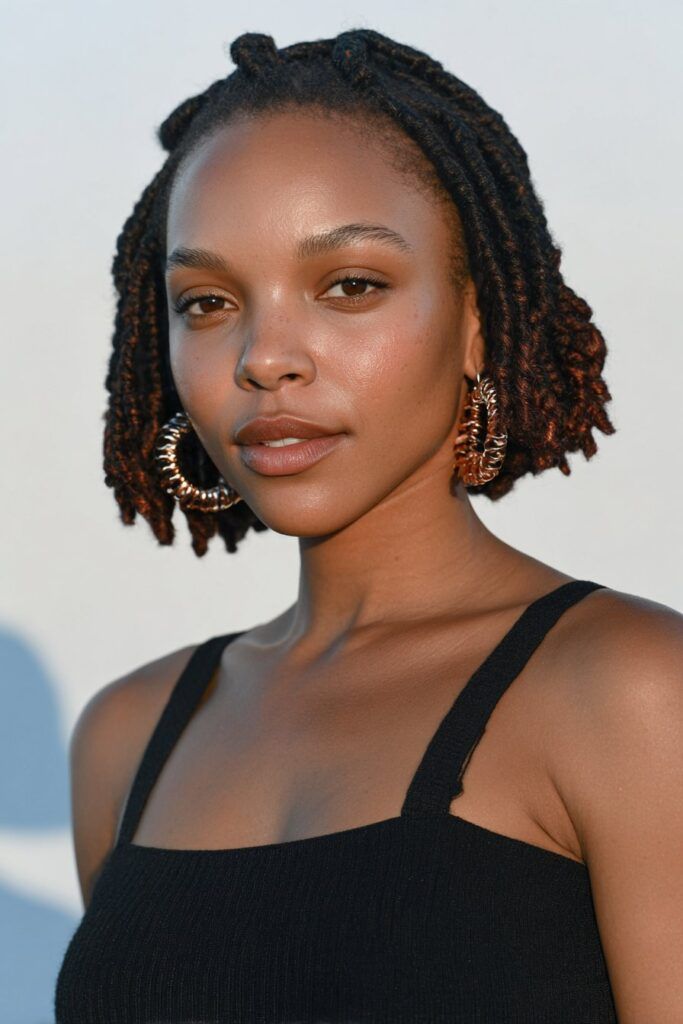 Collarbone Visual Idea — Winter Braid Colors 2027 for Black Women