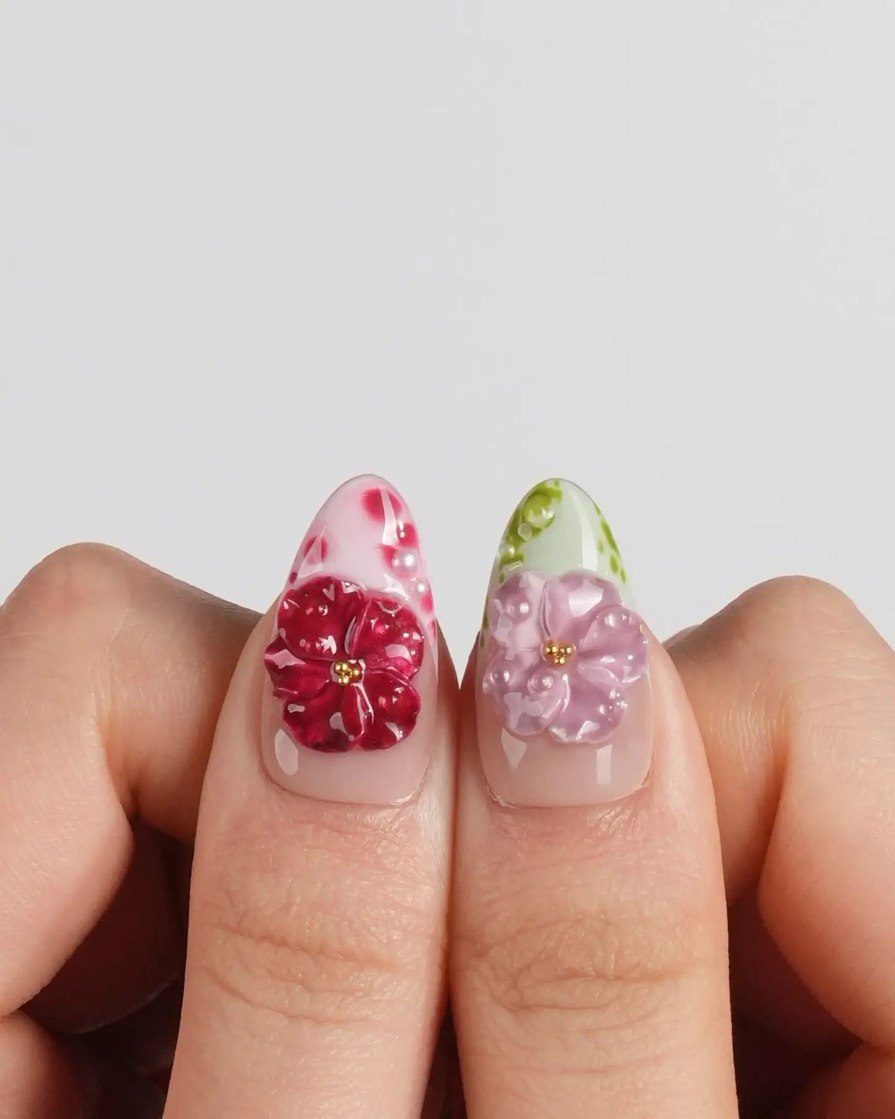 Visual Idea Visual Idea — Hibiscus Flower Nails 2027