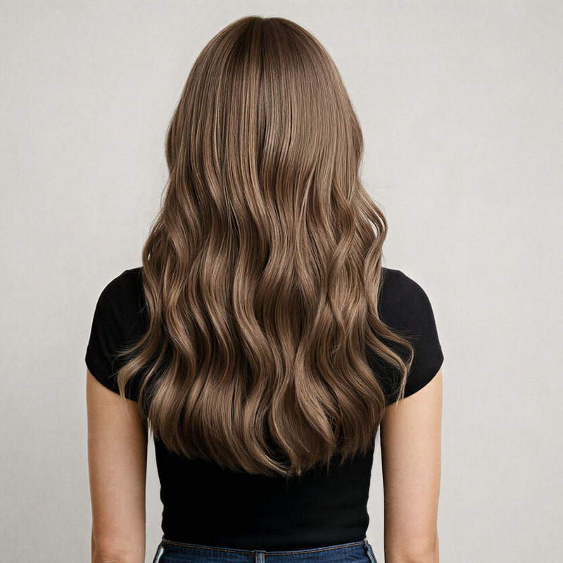 Coily Dark Brown Hair Coily Dark Brown Hair — Halo Extensions Hairstyles 2027