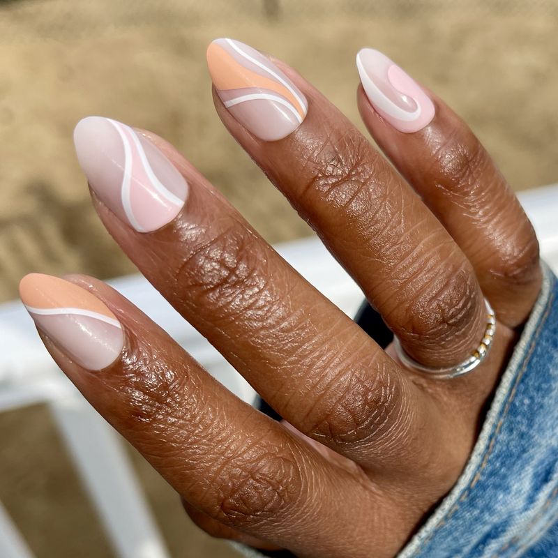 Spring Summer Visual Idea Spring Summer Visual Idea — Peach Almond Nails 2027