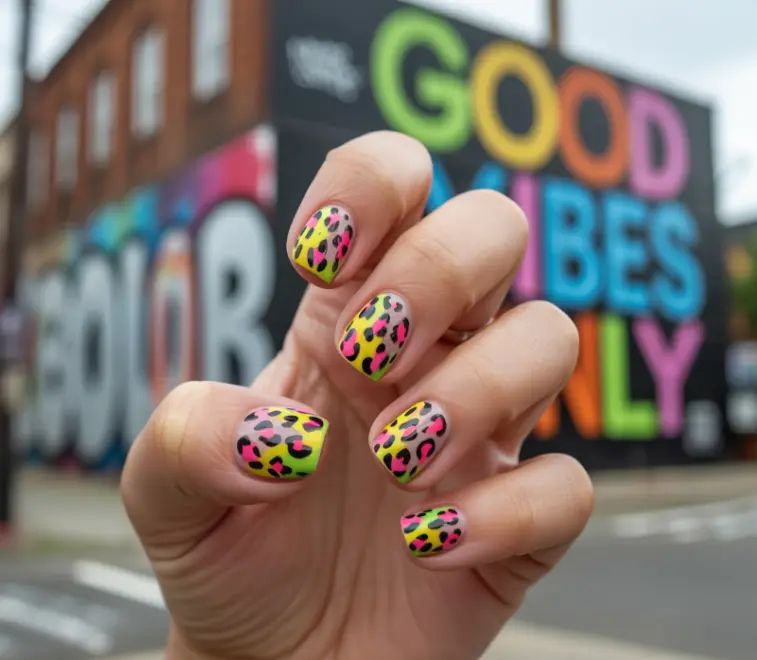 Neon Yellow Neon Green Neon Pink Black Visual Idea Neon Yellow Neon Green Neon Pink Black Visual Idea — Neon Matte Nails 2027