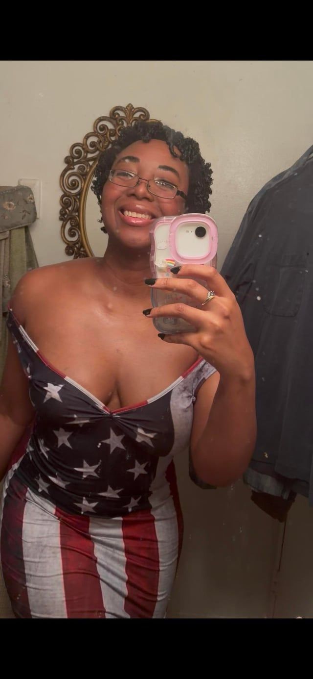 Statement Dress: Red, White, and Blue Flag Print Statement Dress: Red, White, and Blue Flag Print — Plus Size 4th of July Outfits 2027