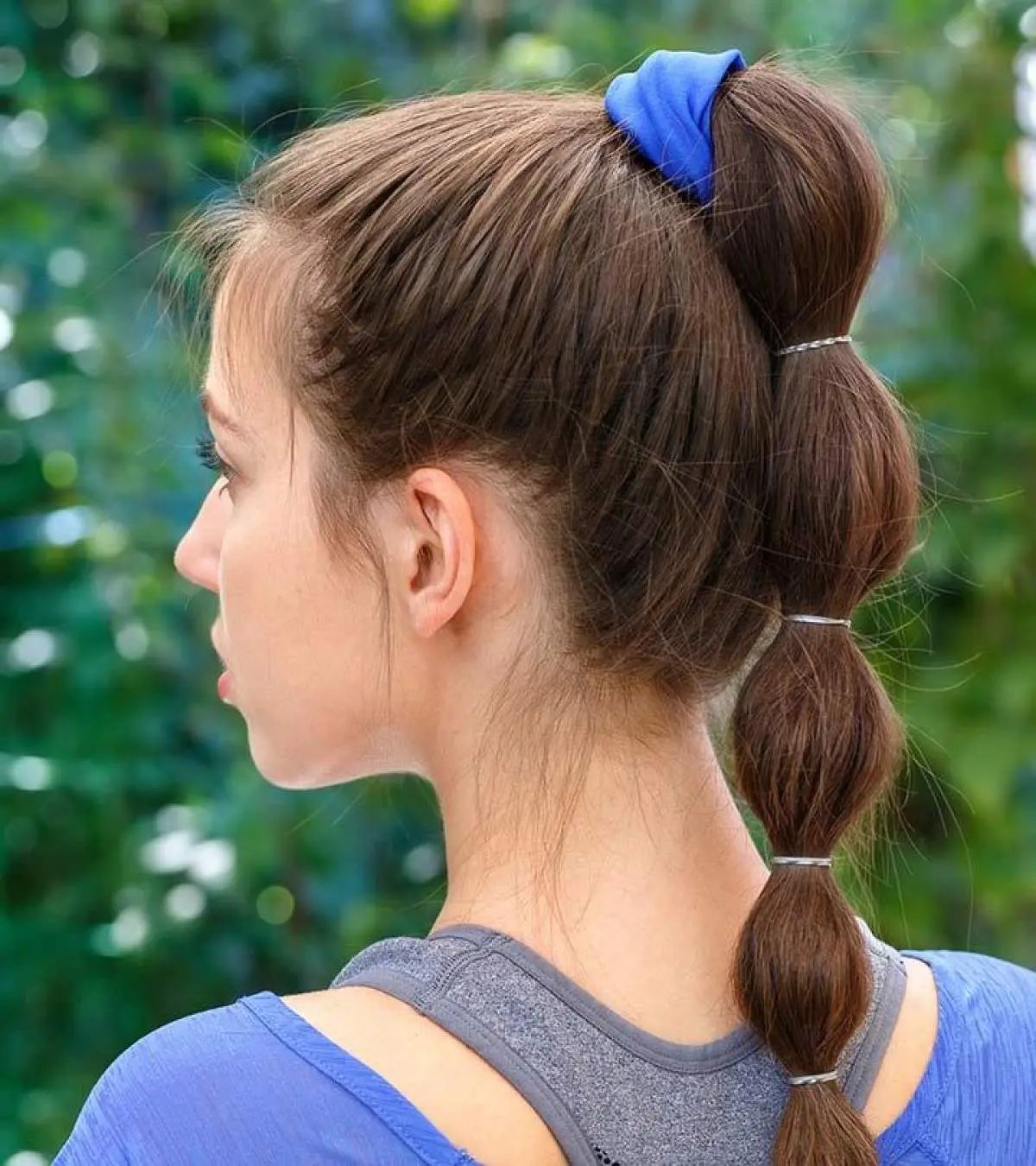 Brown Visual Idea Brown Visual Idea — Ponytail Hairstyles 2027 for School
