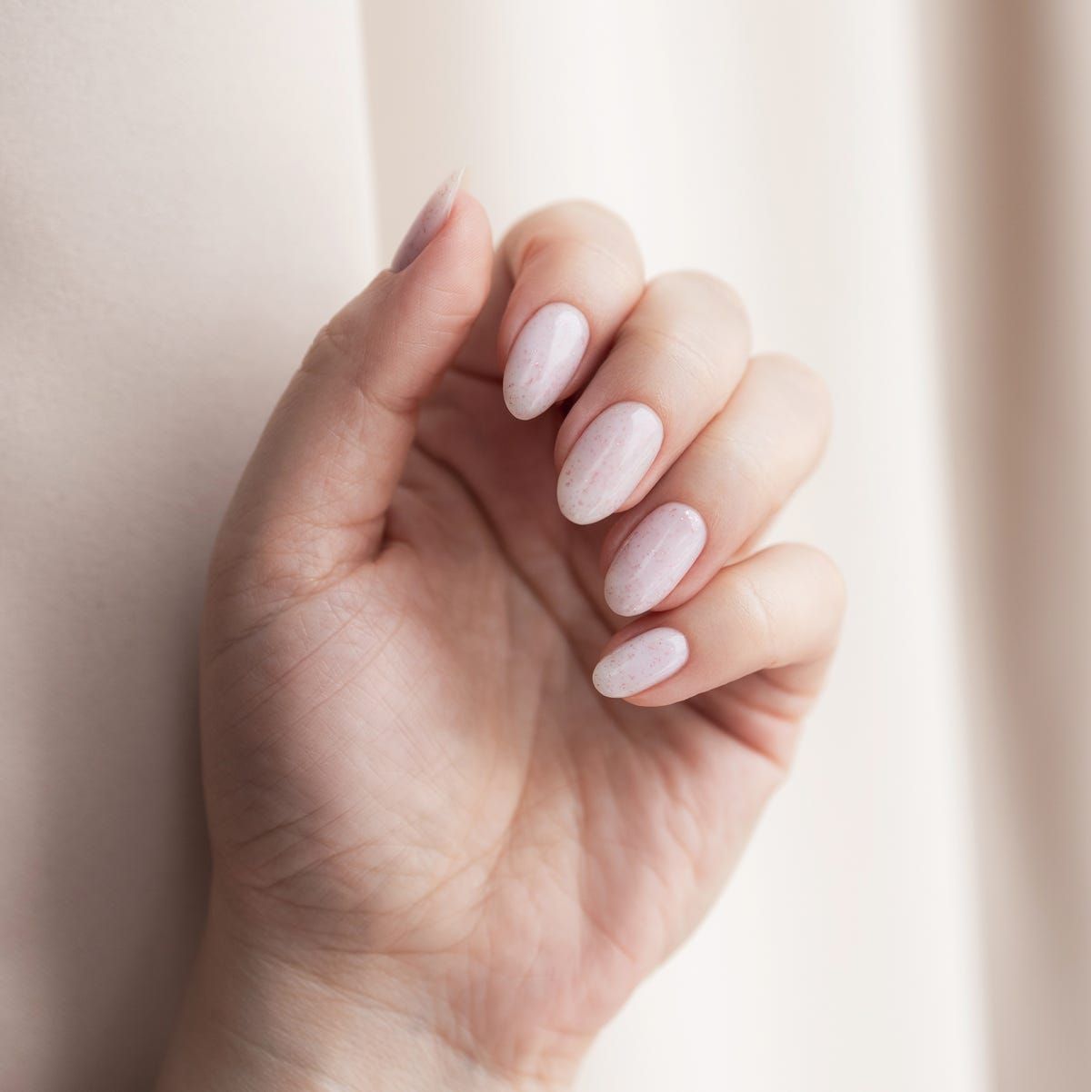 Speckled Marble Effect Visual Idea — Nails 2027 for Pale Skin