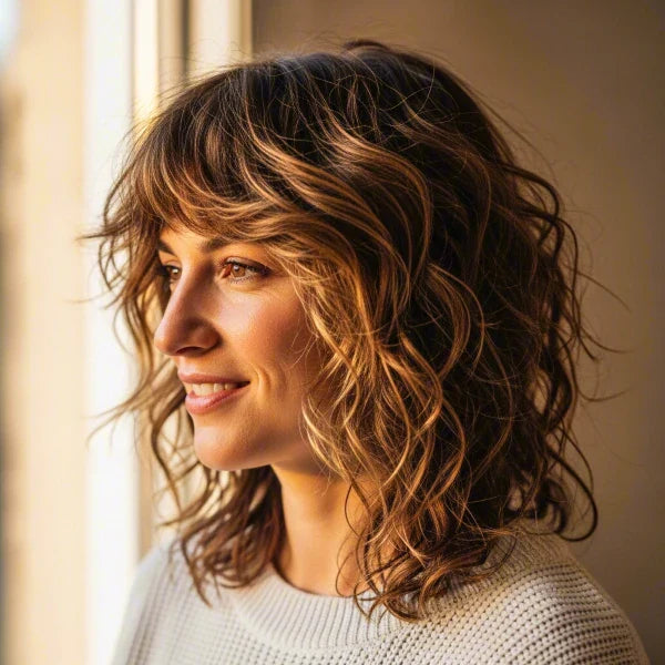 Collarbone Layered Cut Collarbone Layered Cut — Curly Haircuts 2027
