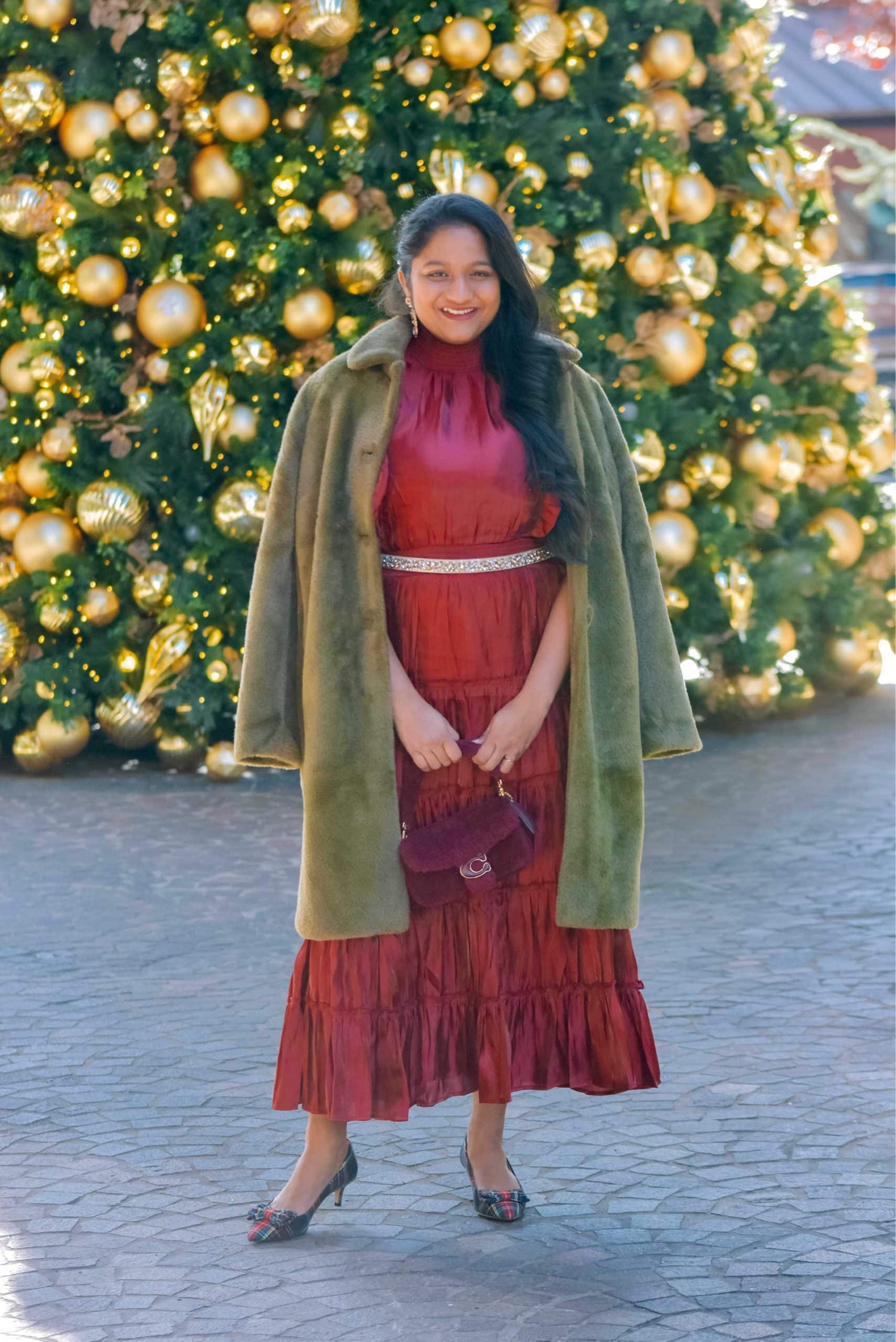 Collage of Winter Holiday Party Ensembles Collage of Winter Holiday Party Ensembles — Christmas Party Outfits 2026