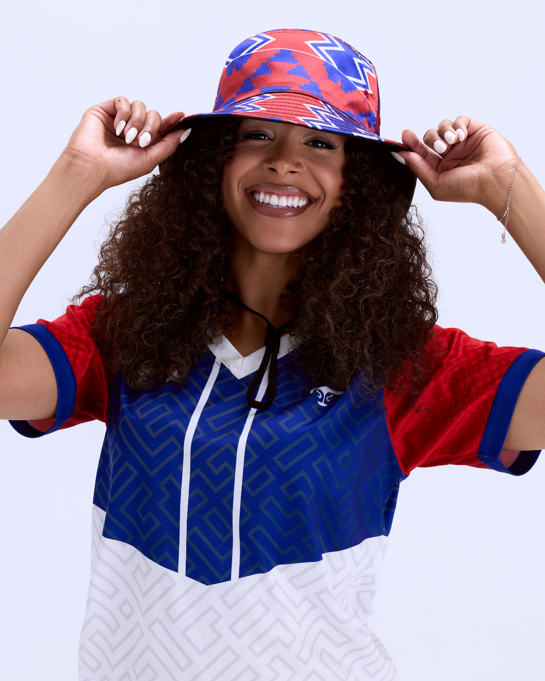Shoulder Length Thick Curly With Loose Curls — Bucket Hat Hairstyles 2027