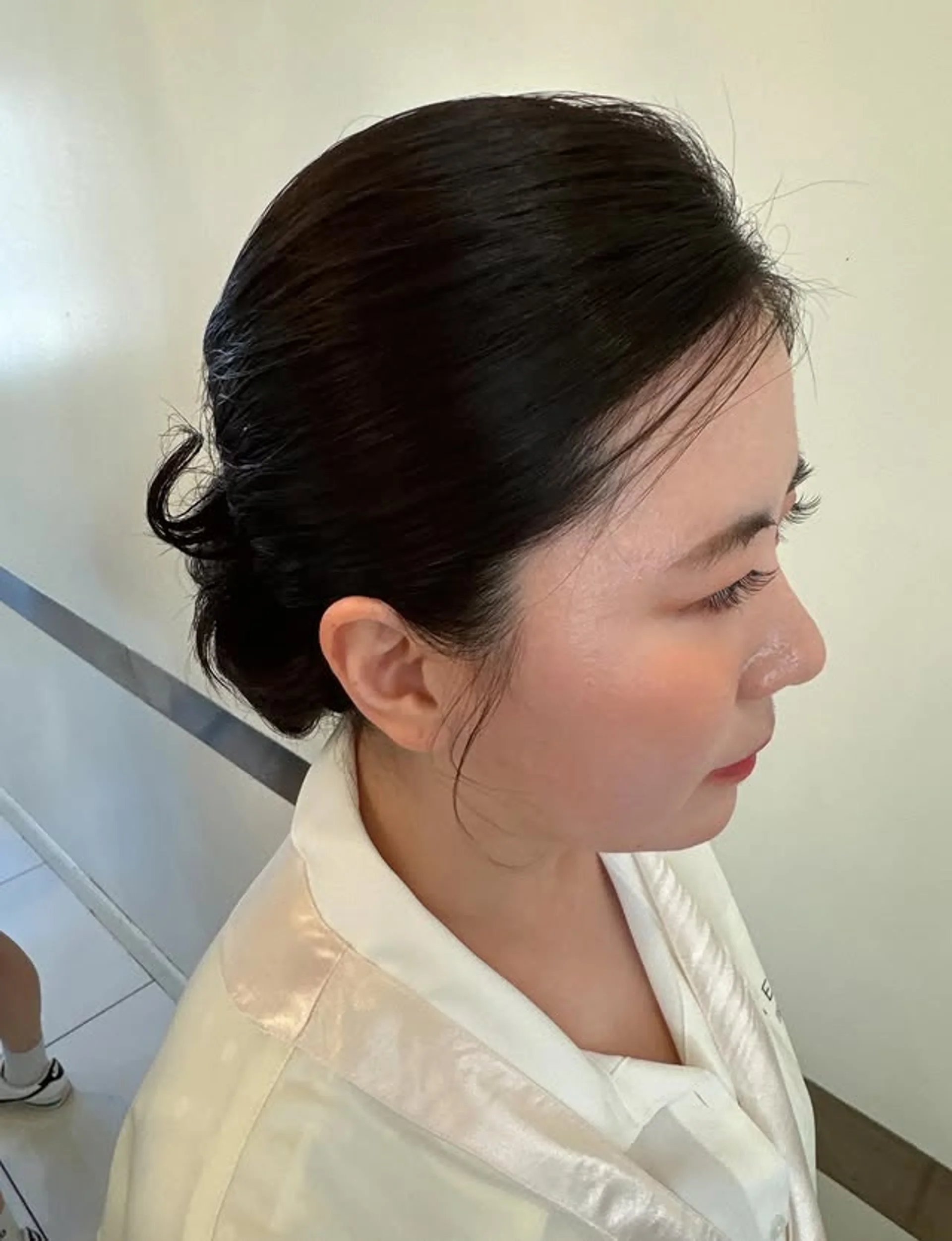 Smooth Low Bun Dark Blonde Smooth Low Bun Dark Blonde — Slicked Back Bun 2027