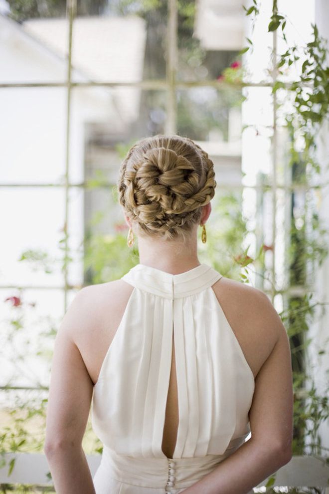 Circular Ash Blonde Braided Bun Circular Ash Blonde Braided Bun — Braided Bun 2027