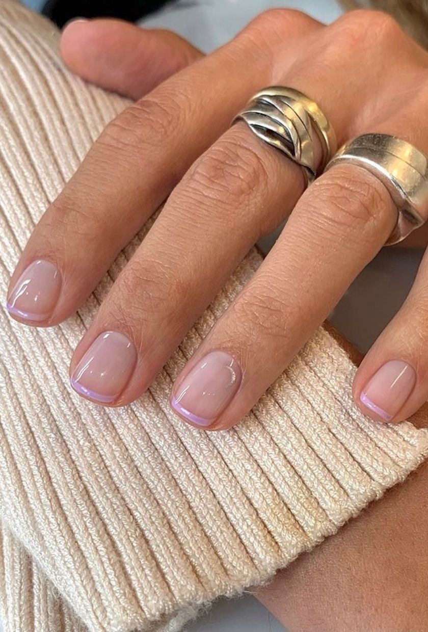 Solid Color Visual Idea Solid Color Visual Idea — Mauve Nails 2027