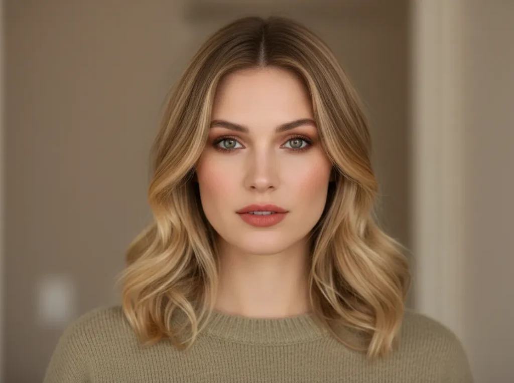 Ash Blonde With Blonde Highlights — Hair Color 2027 for Hazel Eyes
