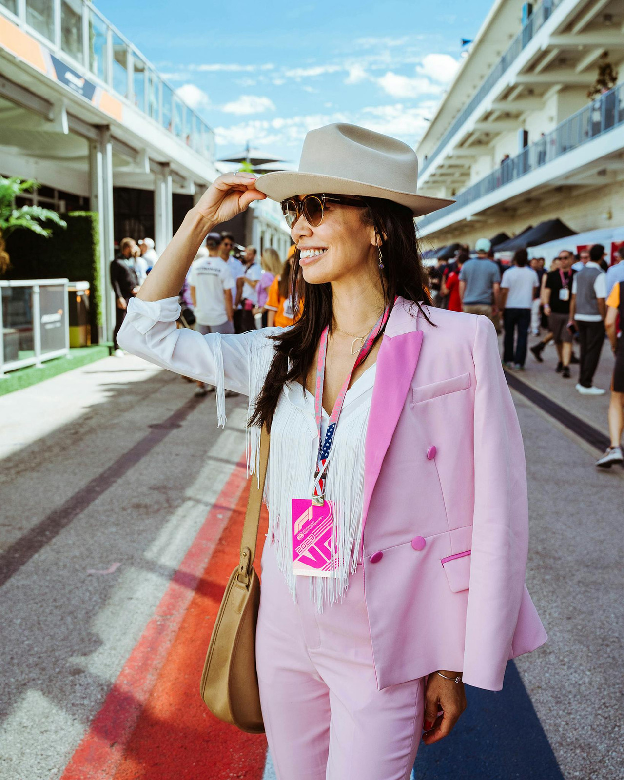 Oversized Pink Blazer: A Bold Statement Piece for F1 — F1 Race Outfits 2027